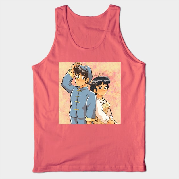 Ranma & Akane Tank Top by Sarah D’ Art